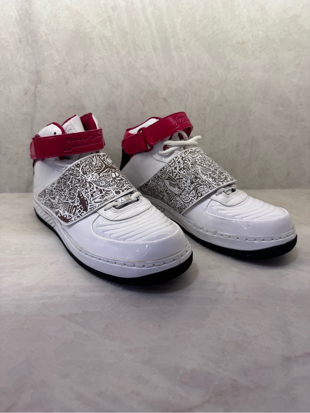Nike Air Jordan Fusion XX White Varsity Red
